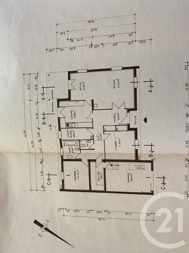 maison à vendre - 4 pièces - 94.0 m2 - BANNAY - 18 - CENTRE - Century 21 Agence Ducreux